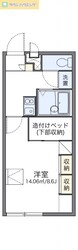 レオパレスガルデニア若葉の物件間取画像